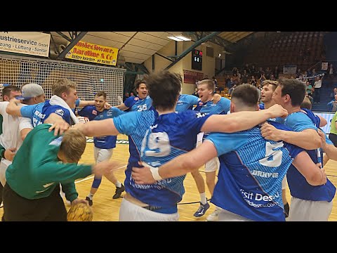 Dessau feiert den Klassenerhalt (27.05.2022).