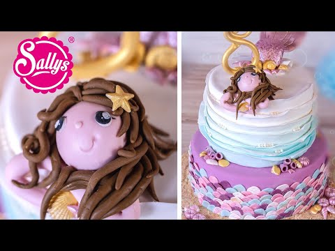 Meerjungfrau Torte Geburtstagstorte Motivtorte Sallys Welt