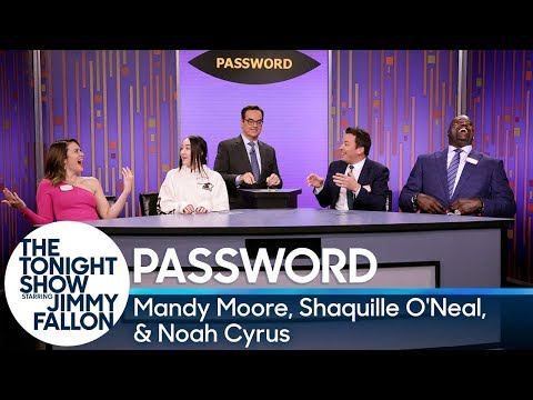 マンディ・ムーア、シャキール・オニール、ノア・サイラスとのパスワード (Password with Mandy Moore, Shaquille O'Neal and Noah Cyrus)