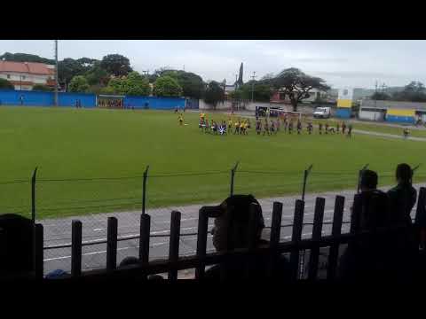 Rolândia E.C x Cascavel C.R | Entrada de campo das equipes