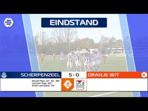 Samenvatting VV Scherpenzeel  -  SV Oranje Wit