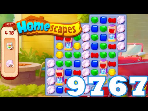 Homescapes Level 9767 HD 3 - match puzzle game | Gameplay Walkthrough | android | GameGo Game | IOS