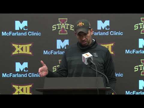Matt Campbell & Players Post-Game Press Conference (West Virginia)