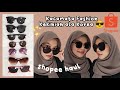 SHOPEE HAUL KACAMATA HITAM FASHION ALA KOREA REVIEW TRY ON