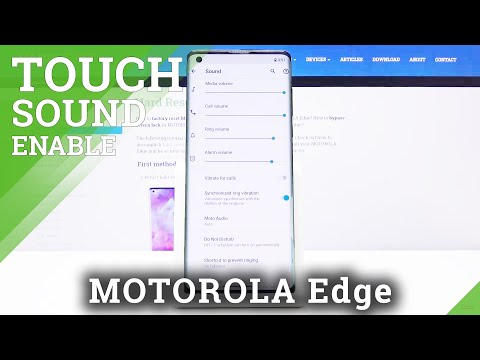 How to Disable Touch Sounds in Motorola Edge – Enable Touch Sounds