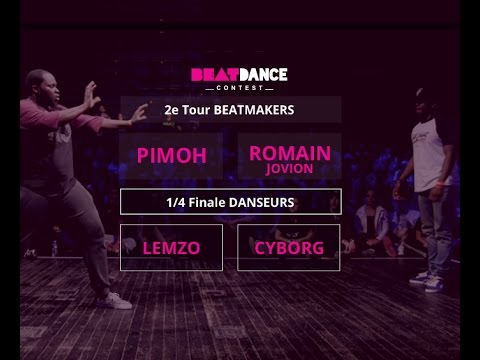 Beatdance Contest 2016 - 1/4 final Battle - (Lemzo vs Cyborg - Pimoh vs Romain Jovion)