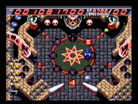 Devil's Crush (TurboGrafx-16/PCE) gameplay