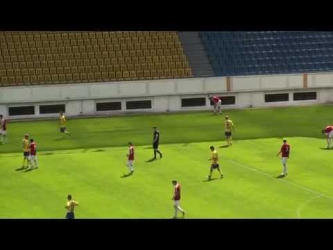 Baráž U19  FK Teplice : Viktorie Žižkov 10.6.2015 první poločas