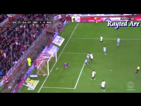 Carlos Bacca (Sevilla) vs Malaga (Jan 18th 2015)