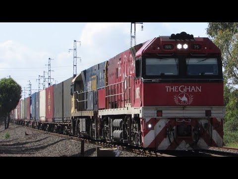 NR Class Horn Shows! Pacific National 7AM5 and 7SM2, 2/12/18