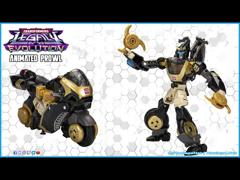 #Transformers Legacy Evolution Deluxe Animated Universe Prowl