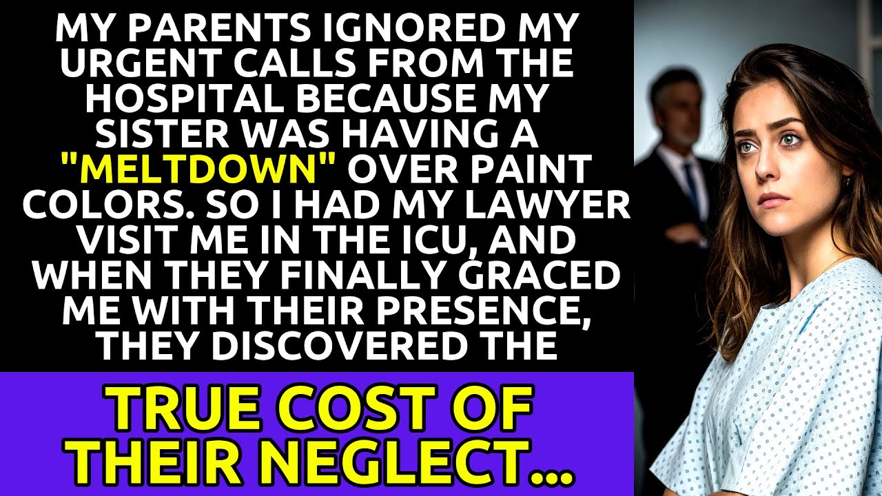 Ignored In The ICU While My Sister Had A Meltdown Over Paint Colors