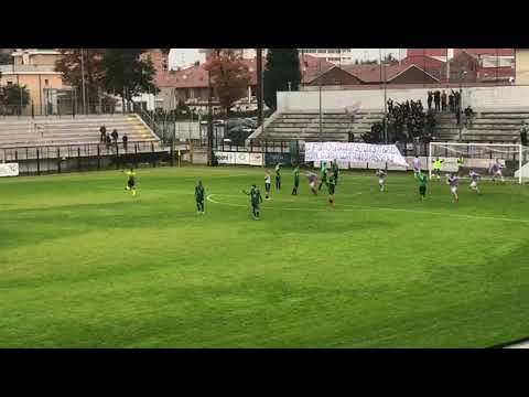 Legnano calcio – Castellanzese, gol di Beretta