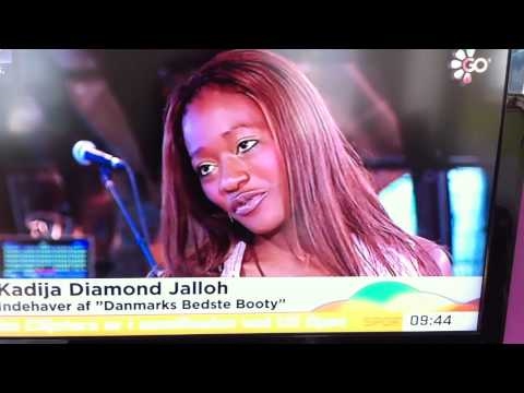 Danmarks Bedste Booty ms. Diamond  på Go morgen Danmark