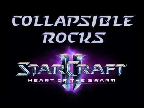 Heart of the Swarm Beta - Collapsible Rock Tower