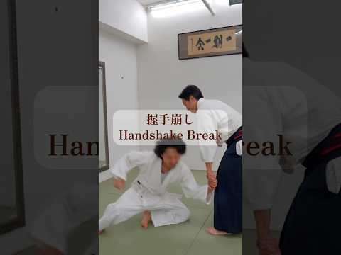 握手崩し解説　Handshake Break