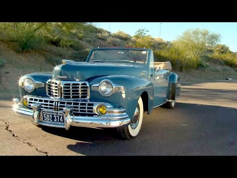 Cruising in a 1948 Lincoln Continental