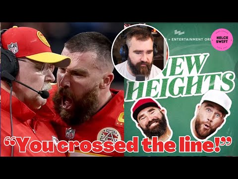 OMG!! Jason Kelce REACTS to Travis Kelce YELLING on Andy Reid’s face at the Super Bowl 2024