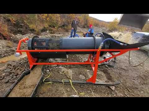 DIY Alaska Gold Mining - Testing new wash plant