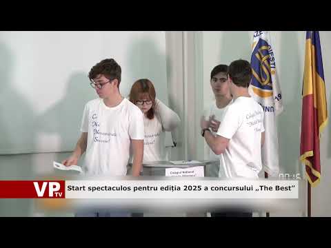 Start spectaculos pentru ediția 2025 a concursului „The Best”