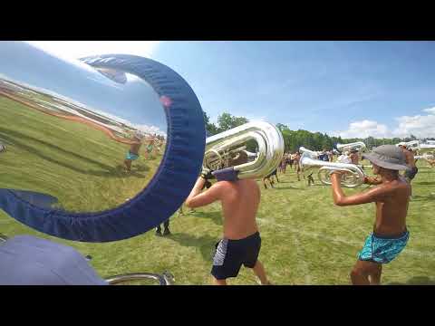 Blue Stars 2017 Tuba Cam -Stephen Mattson