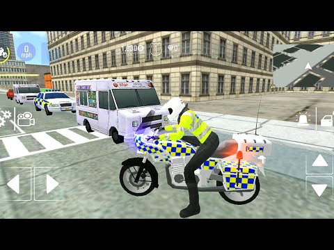 Police Car Driving - Motorbike Riding  | Bike Driving Simulator  – Android Gameplay