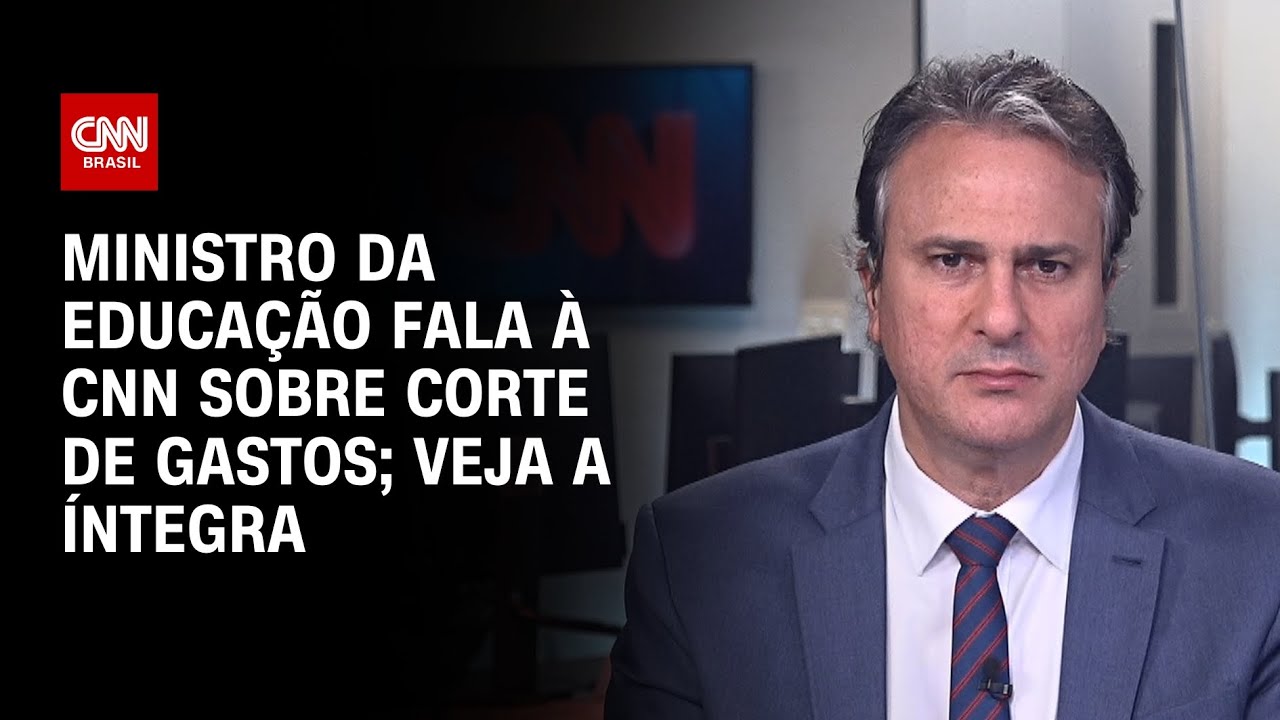 Ministro da Educação fala à CNN sobre corte de gastos; Veja a íntegra | CNN 360º