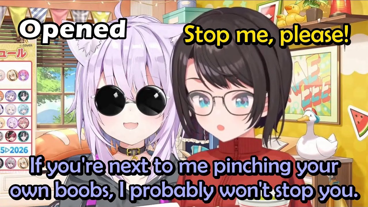 【Hololive English Sub】Okayu Drops Relief Advice on Subaru as Kanade Is Left in Shock After Seeing It