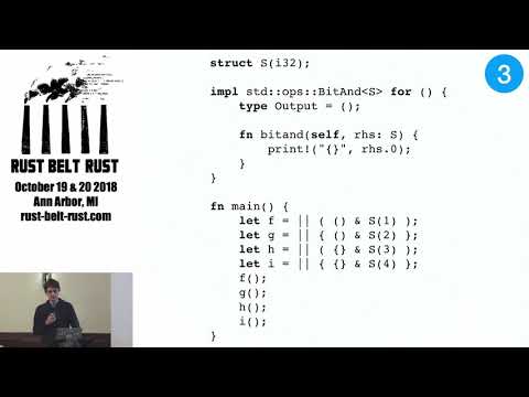 Lightning Talks: Rust Quiz — Alex Crichton and David Tolnay