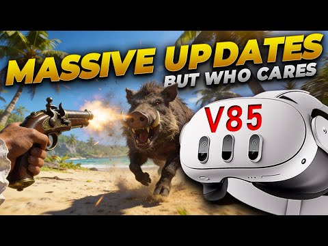 Meta gives us MORE NON-Gaming VR Updates in v85