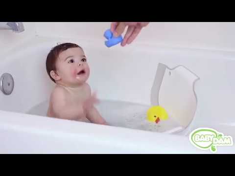 BabyDam bathtub divider