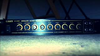 Cany EM-8000 Analog Echo Sound System / Echo Chamber & Preamp/ Power Amp / Analog delay