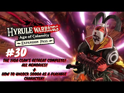 HWAC GamePlay Part 30: How to unlock Sooga! The Yiga Clan Retreat Complete all memories!