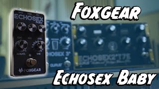 Video thumbnail for Tape Echo In A Box! Foxgear Echosex Baby! by Riffs, Beards & Gear