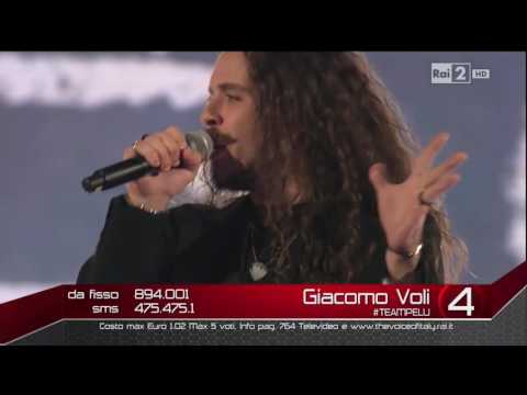 The Voice IT 2014 Final   Giacomo Voli   Rockn Roll