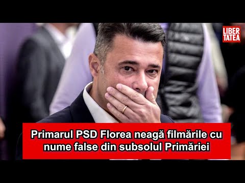 Primarul PSD Florea neagă filmările cu nume false din subsolul Primăriei. Firea reacționează și ea