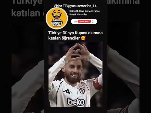 Türkiye Dünya Kupası akımına katılan öğrenciler 🥰 #sakinciddiyealma