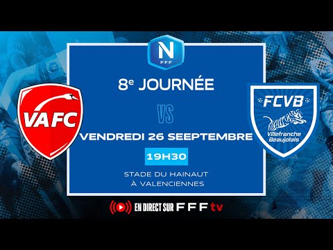 J8 I Valenciennes FC vs FC Villefranche B en replay I National FFF 2025-2026