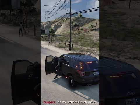 🚓 GTA V -  BCSO Armed suspect gets BLOWN AWAY #lspdfr #gta