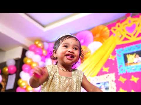 Varnika 1st Pre Birthday shoot Highlights | Moonlight Photography |
