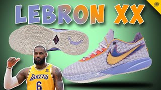Nike Lebron 20 TECH SPECS & Official Images! CUSHLON + Zoom TURBO!?