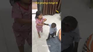 Download lagu wah pinternya monyet ini bisa menjaga anak kecil #shorts mp3