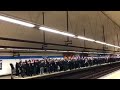 PSG Fans In Madrid (Madrid Metro) - Real Madrid vs PSG