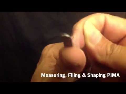 Measuring, Filing & Shaping PIMA - A Nail Care Video for Classical Guitarist