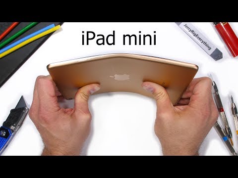 iPad mini Bend Test! - Do ALL Tablets Break?!