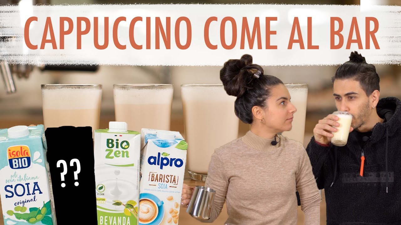 IL MIGLIOR CAPPUCCINO DI SOIA: LA SFIDA - QUALE FARÀ PIÙ SCHIUMA | Elefanteveg