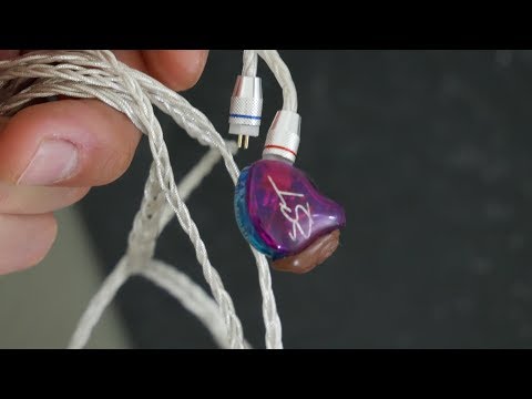 KZ Upgraded  Plated Silver Cable