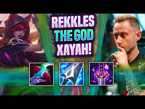 REKKLES IS A GOD WITH XAYAH! - KC Rekkles Plays Xayah ADC vs Ezreal! | Season 2022