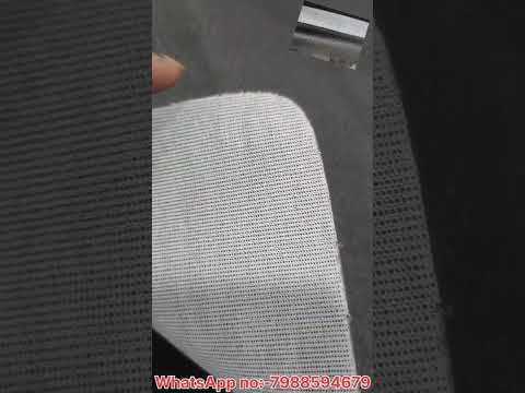 Rexine duster, width: 54 inch