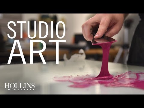A Studio Art Major at Hollins University
